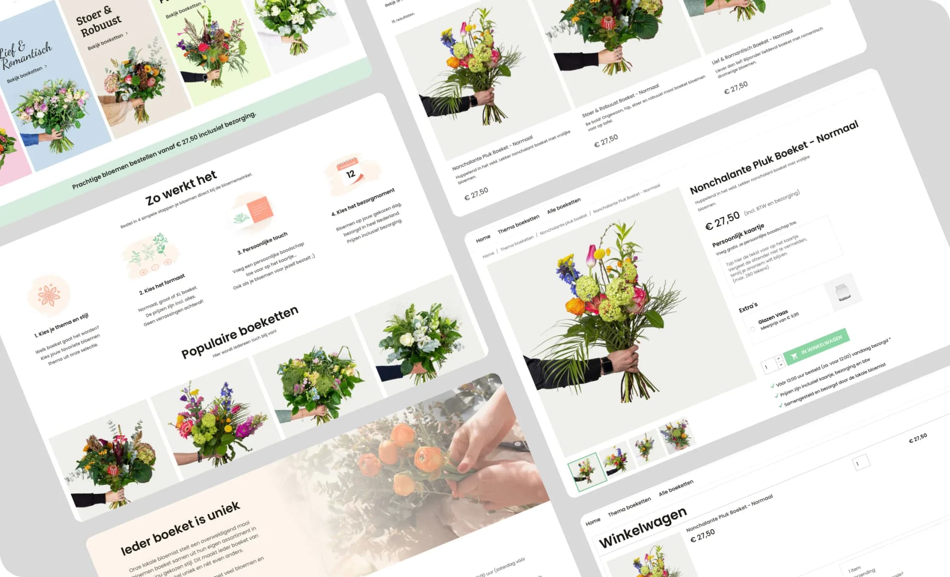 Bloemenwinkel.nl - Webshop ontwikkeling - afbeelding 1