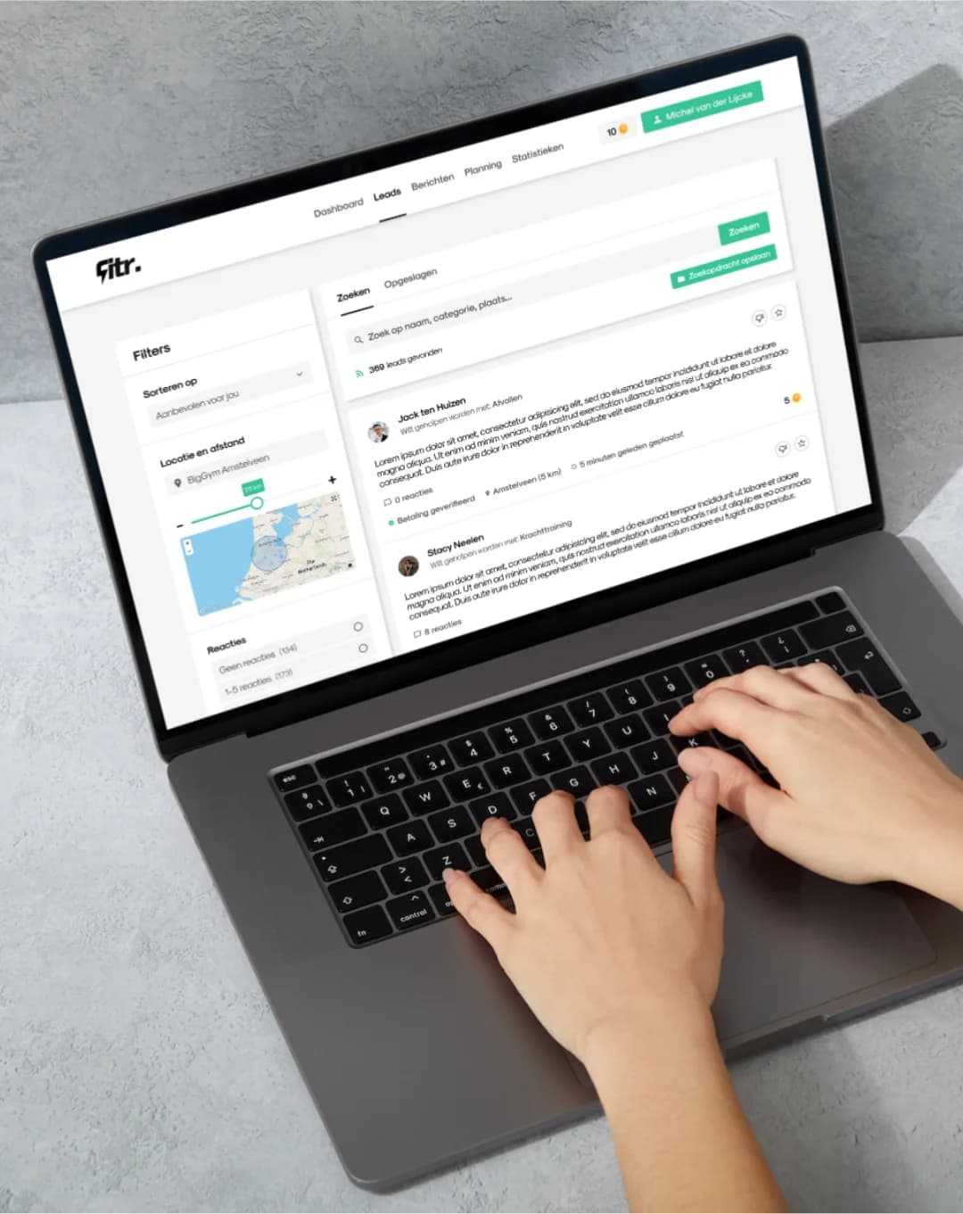 Fitr - Digitaal platform & website ontwikkeling - afbeelding 3