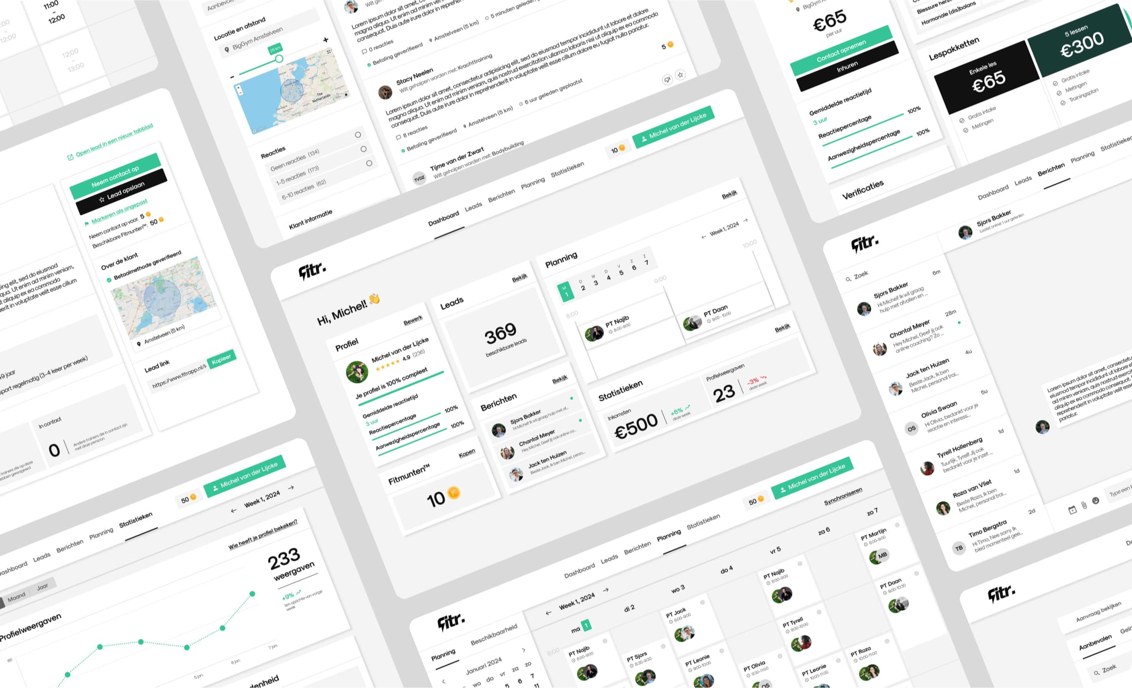 Fitr - Digitaal platform & website ontwikkeling